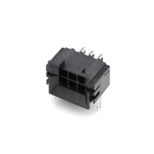 Molex Stiftgehäuse-Platine Polzahl Gesamt 6 438100002 1 St. Tray