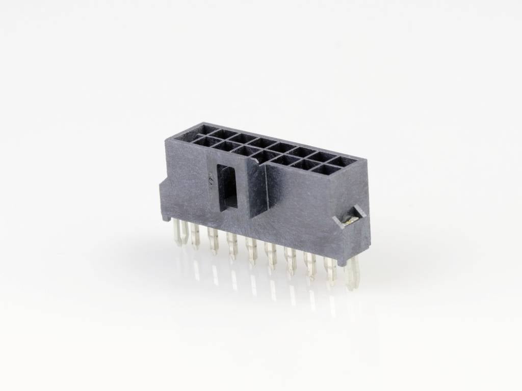 MOLEX Einbau-Buchsenleiste (Standard) Polzahl Gesamt 16 Rastermaß: 2.50 mm 1053121316 1 St. Tra