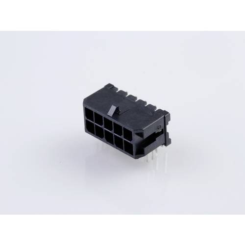 Molex Einbau-Stiftleiste (Standard) Polzahl Gesamt 10 Rastermaß: 3.00 mm 430451023 1 St. Tray