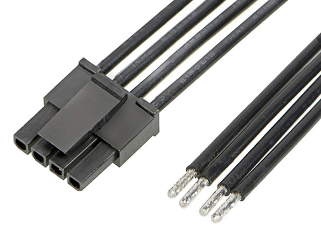 MOLEX Buchsengehäuse-Kabel Polzahl Gesamt 4 2147512043 1 St.