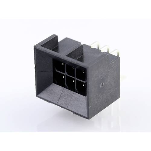 Molex Einbau-Stiftleiste (Standard) Polzahl Gesamt 6 444280602 1 St. Tray