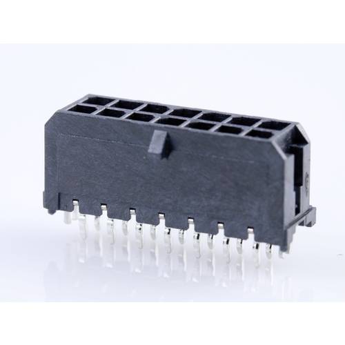 Thumbnail - Molex Einbau-Stiftleiste (Standard) Polzahl Gesamt 14 Rastermaß: 3.00 mm 430451425 1 St. Tray