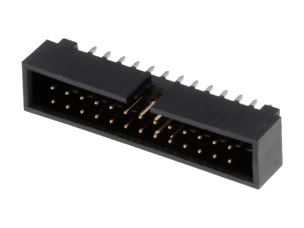 MOLEX 702462602 Stiftleiste Rastermaß: 2.54 mm Polzahl Gesamt: 26 Anzahl Reihen: 2 1 St. Tray