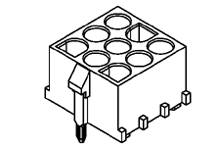 MOLEX Stiftgehäuse-Platine Polzahl Gesamt 7 Rastermaß: 6.35 mm 365380007 1 St. Bulk