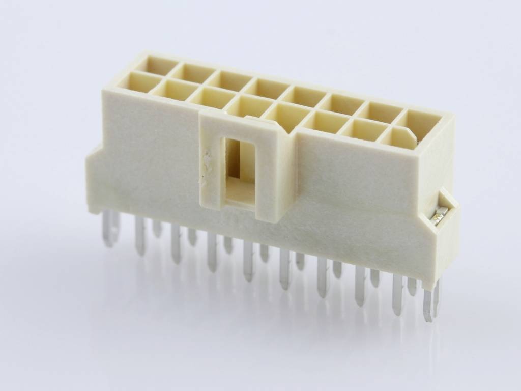 MOLEX Einbau-Buchsenleiste (Standard) Polzahl Gesamt 16 Rastermaß: 2.50 mm 1053122216 1 St. Tra