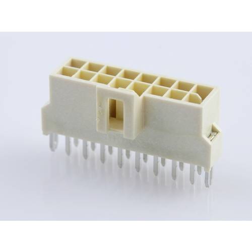Thumbnail - Molex Einbau-Buchsenleiste (Standard) Polzahl Gesamt 16 Rastermaß: 2.50 mm 1053122216 1 St. Tray