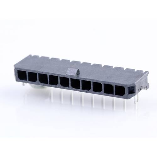 Molex Einbau-Stiftleiste (Standard) Polzahl Gesamt 10 Rastermaß: 3.00 mm 436501004 1 St. Tray