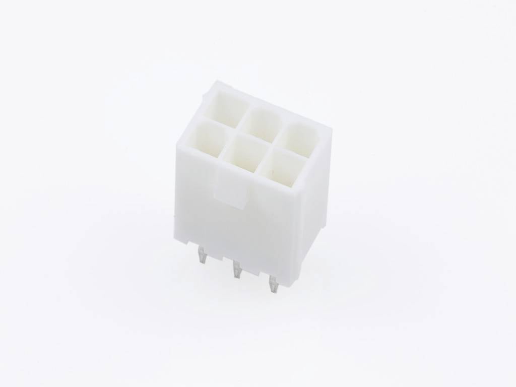 Molex Einbau-Buchsenleiste (Standard) Polzahl Gesamt 6 Rastermaß: 4.20 mm 39310068 1 St. Bulk