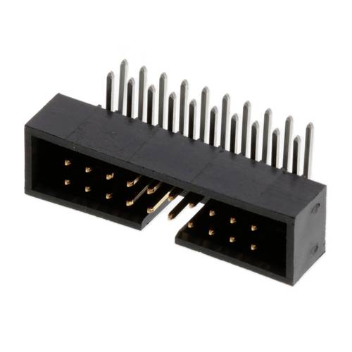 Molex 702472054 Stiftleiste Rastermaß: 2.54 mm Polzahl Gesamt: 20 Anzahl Reihen: 2 1 St. Tray