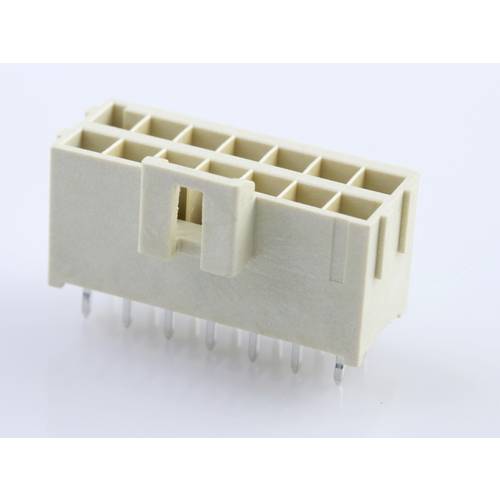 Molex Einbau-Buchsenleiste (Standard) Polzahl Gesamt 14 Rastermaß: 3.50 mm 1722982114 1 St. Tray