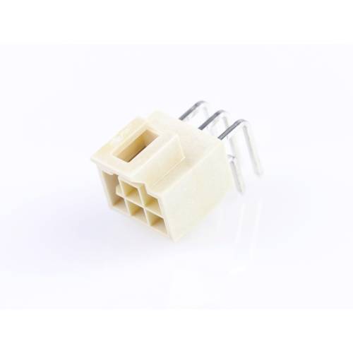 Molex Einbau-Buchsenleiste (Standard) Polzahl Gesamt 6 Rastermaß: 2.50 mm 1053142306 1 St. Tray
