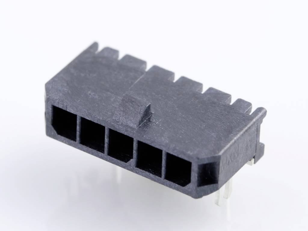 Molex Einbau-Stiftleiste (Standard) Polzahl Gesamt 5 Rastermaß: 3.00 mm 436500504 1 St. Tray