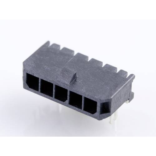 Thumbnail - Molex Einbau-Stiftleiste (Standard) Polzahl Gesamt 5 Rastermaß: 3.00 mm 436500504 1 St. Tray