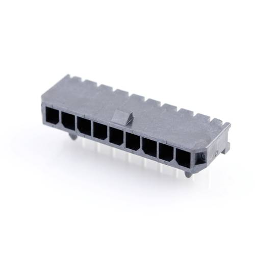 Molex Einbau-Stiftleiste (Standard) Polzahl Gesamt 9 Rastermaß: 3.00 mm 436500900 1 St. Tray