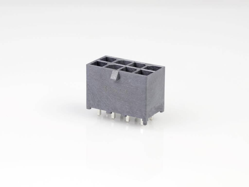 MOLEX Einbau-Stiftleiste (Standard) Polzahl Gesamt 8 Rastermaß: 5.70 mm 768290108 1 St. Tray