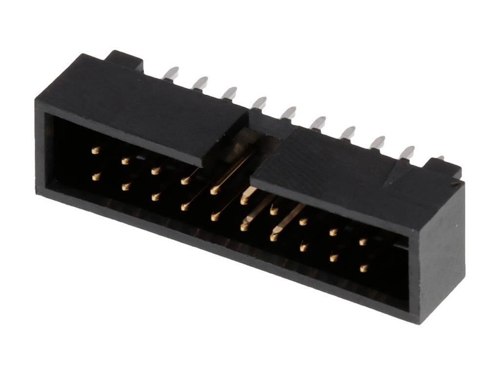 MOLEX 702462004 Stiftleiste Rastermaß: 2.54 mm Polzahl Gesamt: 20 Anzahl Reihen: 2 1 St. Tray