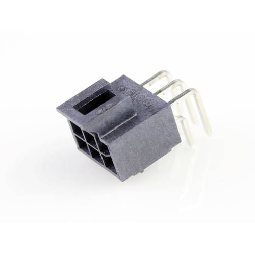 Molex Einbau-Buchsenleiste (Standard) Polzahl Gesamt 6 Rastermaß: 2.50 mm 1053141306 1 St. Tray