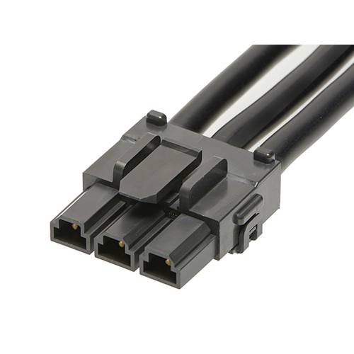 Molex Stiftgehäuse-Kabel Polzahl Gesamt 3 Rastermaß: 10.00 mm 369240310 1 St. Bulk