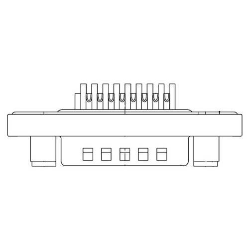 Molex 1731100183 D-SUB Steckverbinder Polzahl: 44 Lötkelch 1 St. Bulk