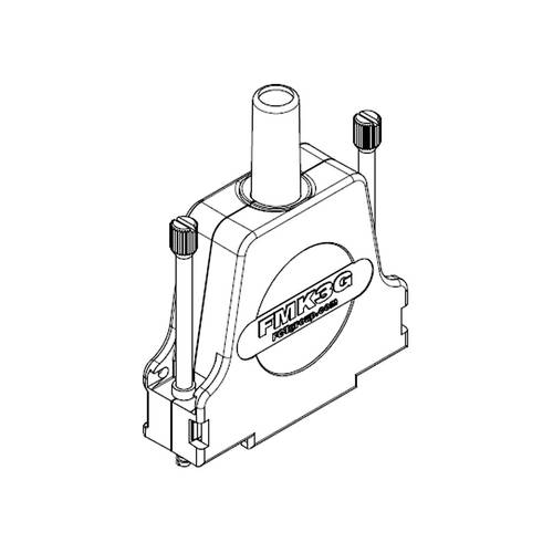 Thumbnail - Molex 1731100082 D-SUB Gehäuse Kunststoff 180 ° Schwarz 1 St.