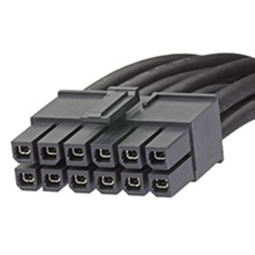 Molex Stiftgehäuse-Kabel Polzahl Gesamt 12 451361203 1 St. Bulk