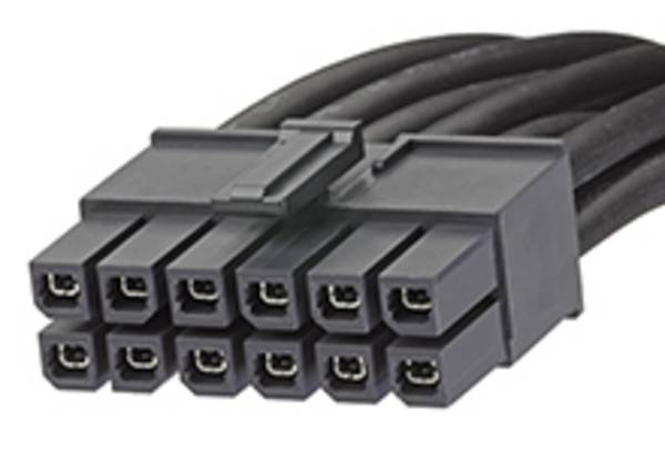 Molex Stiftgehäuse-Kabel  Polzahl Gesamt 12  451361201 1 St. Bulk