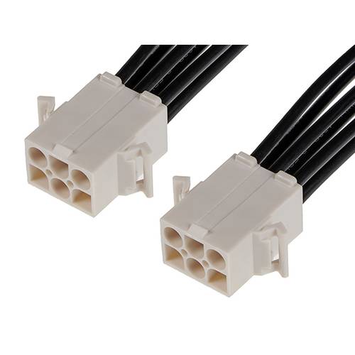 Molex Buchsengehäuse-Kabel Polzahl Gesamt 6 2162921063 1 St. Bulk