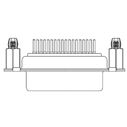 Molex 1731130237 D-SUB Steckverbinder Polzahl: 62 Lötpins 1 St. Bulk