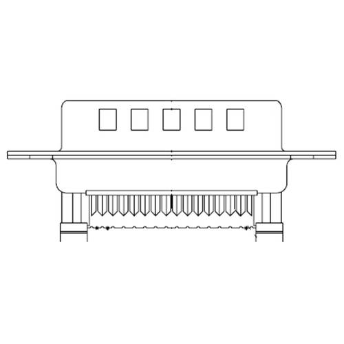 Molex 1727040076 D-SUB Steckverbinder Polzahl: 9 1 St. Box