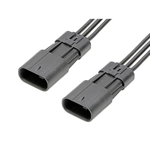Thumbnail - Molex Stiftgehäuse-Kabel Polzahl Gesamt 3 Rastermaß: 3.60 mm 2166221032 1 St.