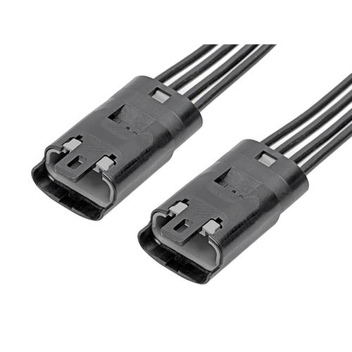 Molex Stiftgehäuse-Kabel Polzahl Gesamt 4 Rastermaß: 2.50 mm 2153121043 1 St.