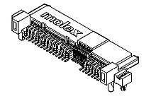 MOLEX Buchsengehäuse-Platine 879751002 1 St. Tray