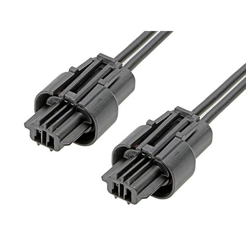 Molex Buchsengehäuse-Kabel Polzahl Gesamt 2 Rastermaß: 3.60 mm 2166201022 1 St.