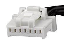 MOLEX Buchsengehäuse-Kabel Polzahl Gesamt 7 151330703 1 St. Bulk