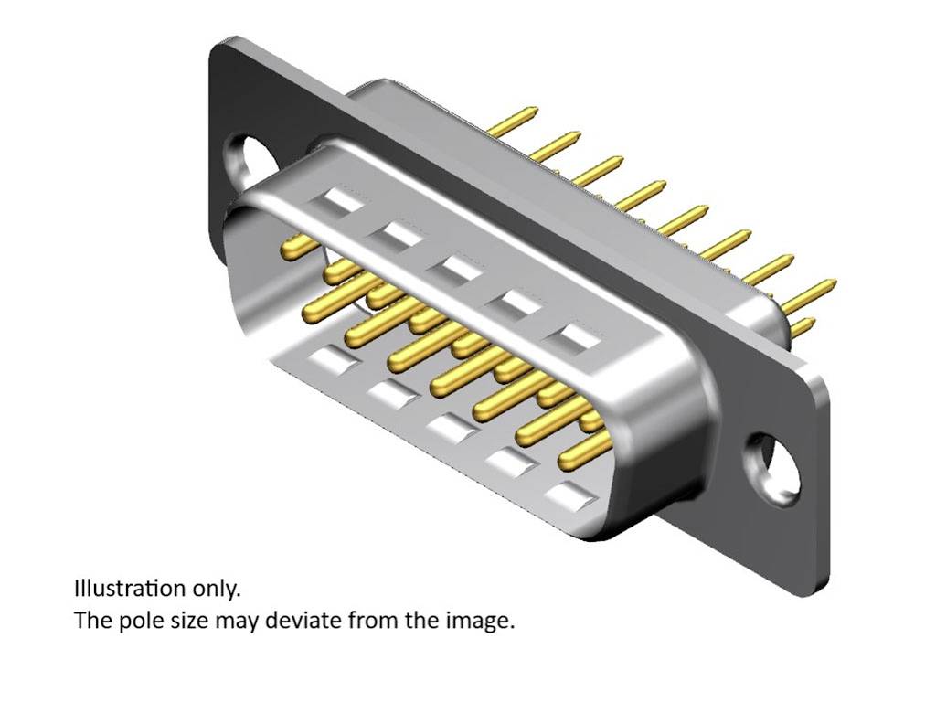 Molex 1731090123 D-SUB Steckverbinder Polzahl: 25 Lötpins 1 St.