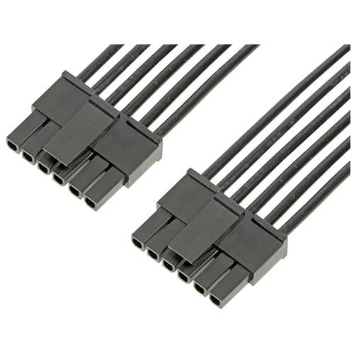 Thumbnail - Molex Buchsengehäuse-Kabel Polzahl Gesamt 6 2147502062 1 St.