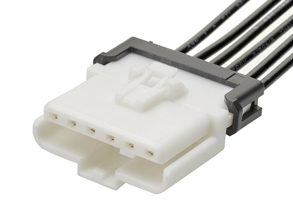 MOLEX Stift-/Buchsengehäuse-Kabel Polzahl Gesamt 6 Rastermaß: 3.00 mm 369220605 1 St. Bulk