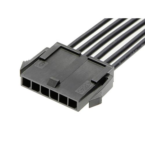 Thumbnail - Molex Stiftgehäuse-Kabel Polzahl Gesamt 6 2147521061 1 St.