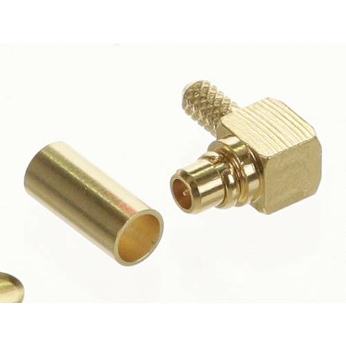 Molex 734150951 MMCX-Steckverbinder Stecker, gewinkelt 50 Ω 1 St. Bulk