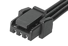 MOLEX Buchsengehäuse-Kabel Polzahl Gesamt 3 Rastermaß: 1.25 mm 451110302 1 St. Bulk