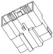 Molex Stiftgehäuse-Platine 309681168 1 St. Bulk