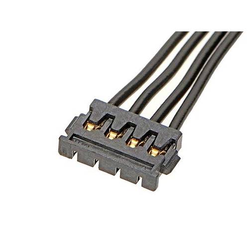 Molex Buchsengehäuse-Kabel Polzahl Gesamt 4 Rastermaß: 1.20 mm 369200402 1 St. Bulk