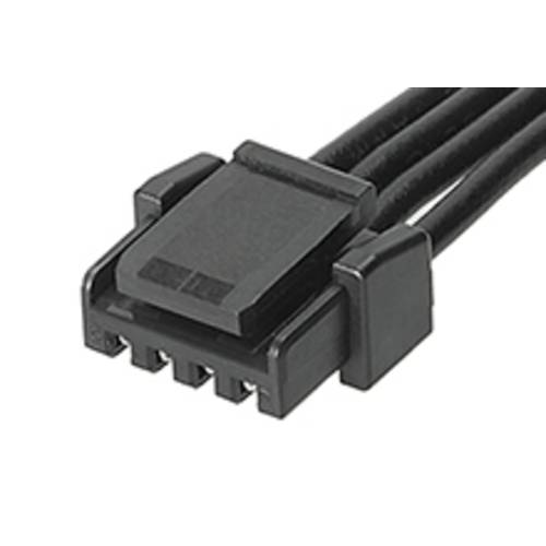 Molex Buchsengehäuse-Kabel Polzahl Gesamt 4 Rastermaß: 1.25 mm 451110403 1 St. Bulk