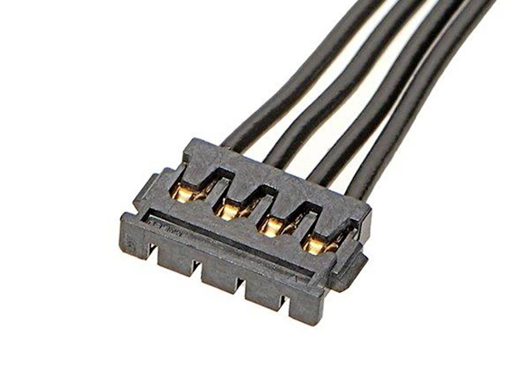 MOLEX Buchsengehäuse-Kabel Polzahl Gesamt 4 Rastermaß: 1.20 mm 369200400 1 St. Bulk
