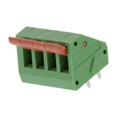 Molex 397000104 Printklemme Polzahl 4 1 St. Tray