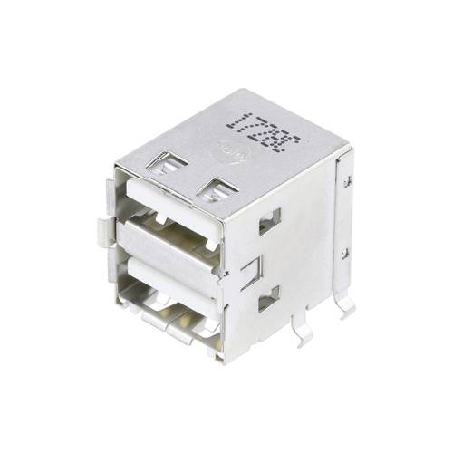 Thumbnail - Molex 672984090 USB A R/A RCPT 2 POR 672984090 Molex Inhalt: 1 St.