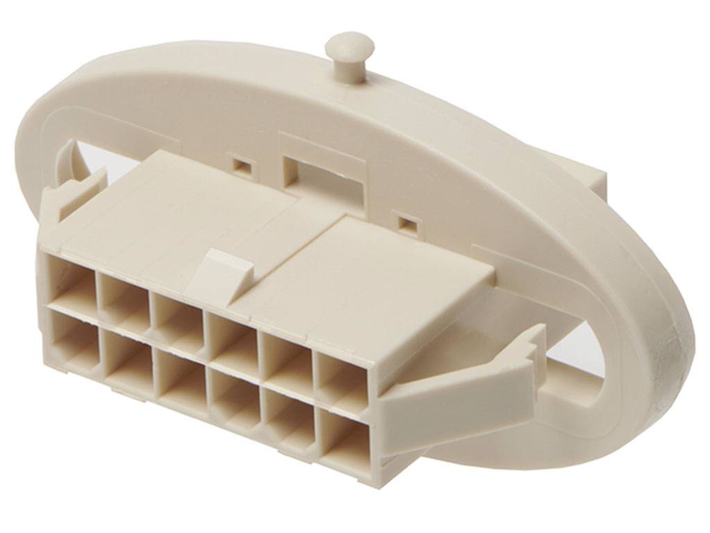 Molex Buchsengehäuse-Kabel Polzahl Gesamt 4 Rastermaß: 4.20 mm 2070170004 1 St. Bulk