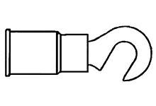 MOLEX 191740011 Gabelkabelschuh 1 St.