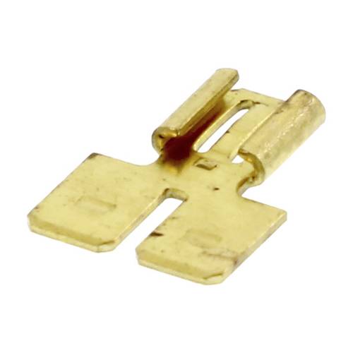 Molex 190430001 Flachsteckhülse Steckbreite: 6.35 mm Steckdicke: 0.81 mm 1 St. Bulk