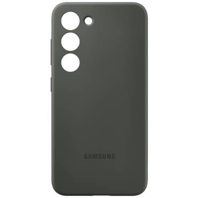 Samsung Silicone Case Backcover Samsung Galaxy S23 Grün